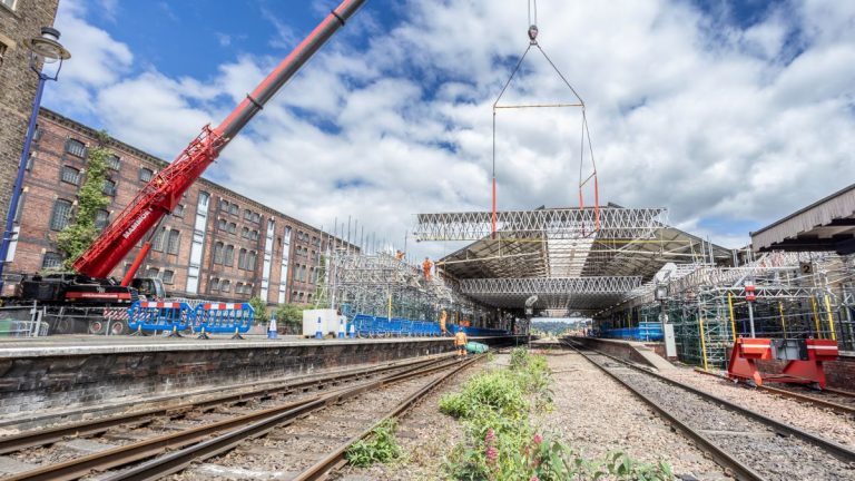 Network Rail begins Scarborough station roof restoration project