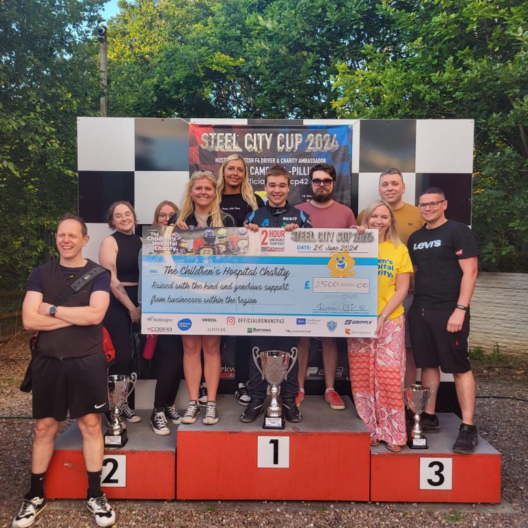 Yorkshire businesses go wheel to wheel in endurance charity karting championship
