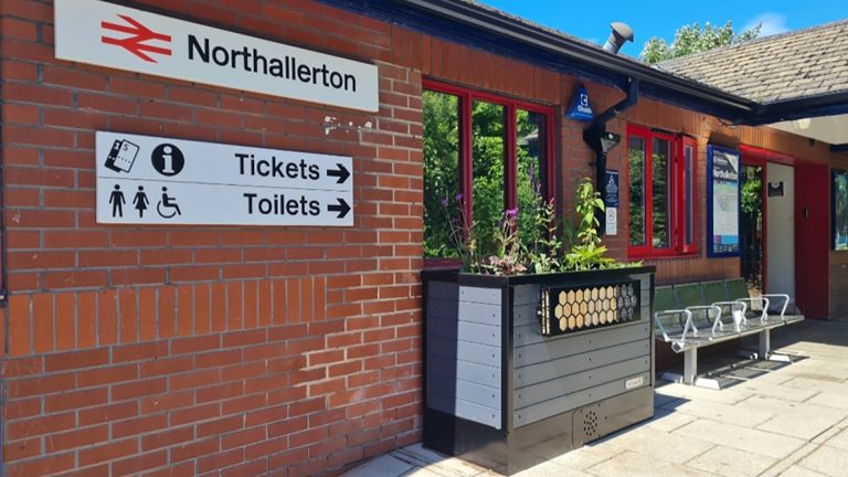 Flood control planter goes live in Northallerton
