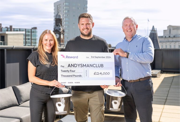 Reward raises £24,000 to support Andy’s Man Club