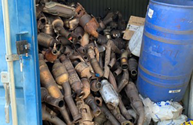 Multi-million pound turnover firm prosecuted for illegal trade in catalytic converters