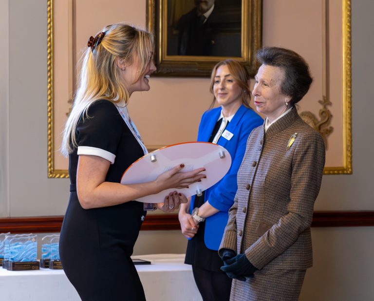 Princess Royal presents thank you awards to business supporters of maritime charity
