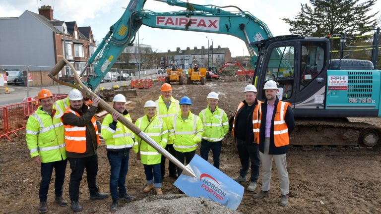 Work underway on Bridlington affordable housing project