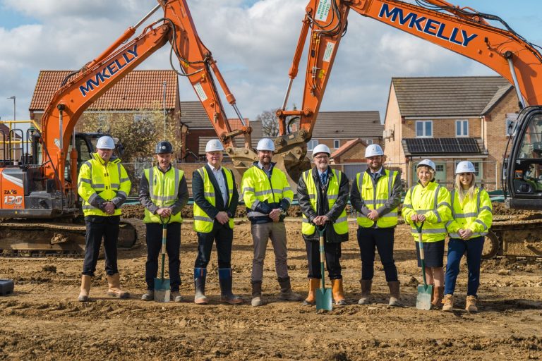 Deputy Mayor of Market Deeping breaks ground at brand-new development in the town
