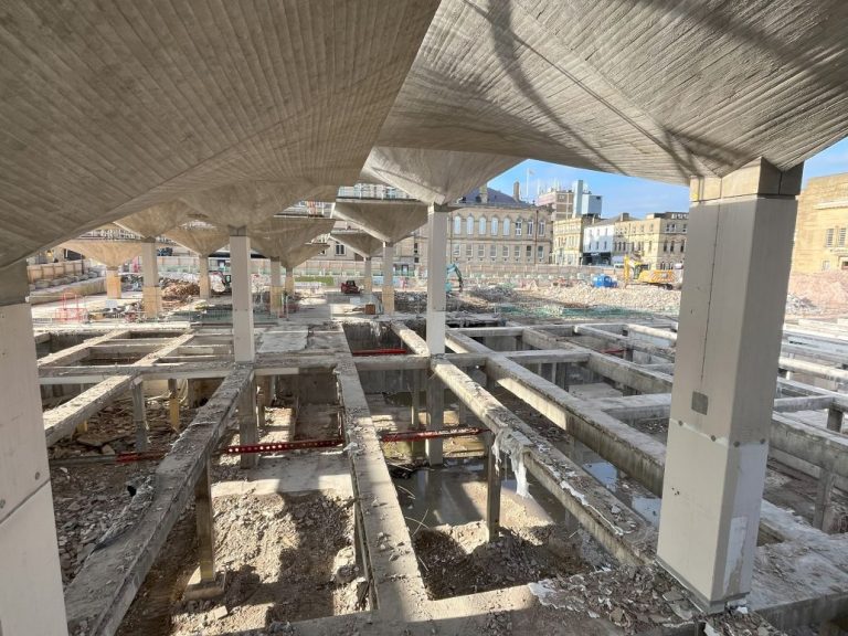Huddersfield’s transformative ‘Our Cultural Heart’ development starts to take shape