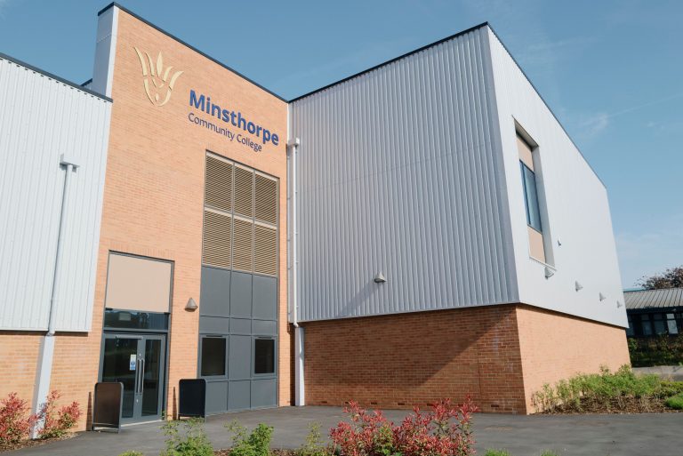 Work completes on £14m project at Minsthorpe Community College
