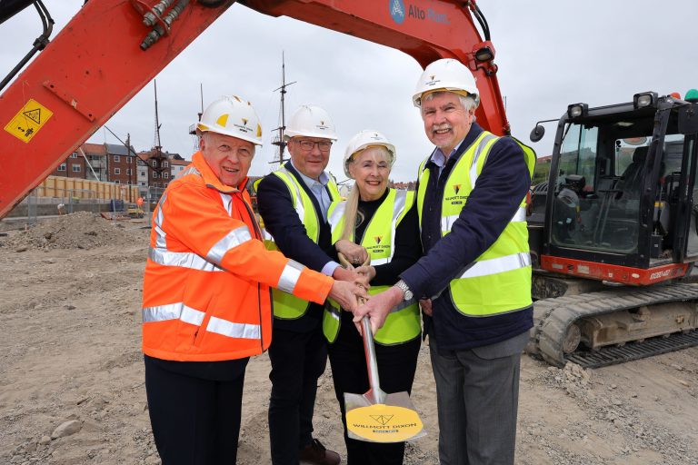 Construction gathers pace on multi-million pound Whitby scheme