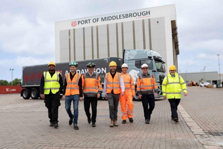 Electric HGV trial puts AV Dawson on decarbonisation map