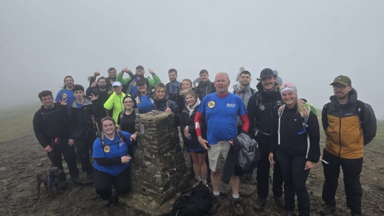 Accu takes on the Yorkshire Three Peaks for Huddersfield charity The Kirkwood