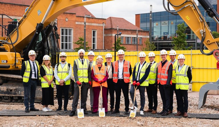 Leaders gather for groundbreaking of Doncaster digital tech hub