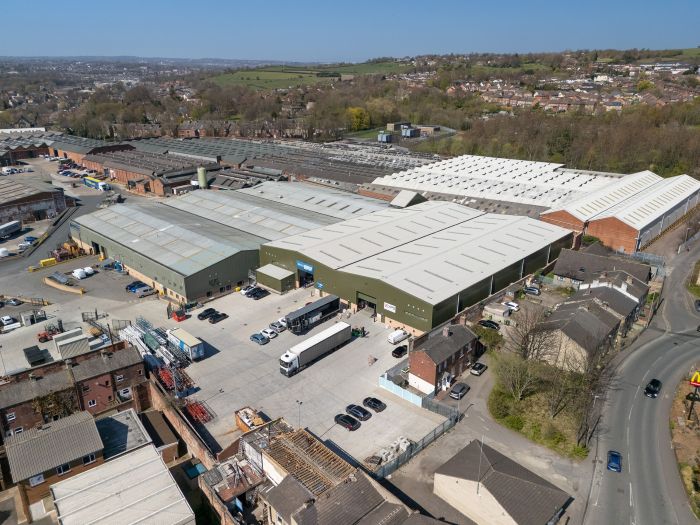 Large industrial estate in West Yorkshire up for sale