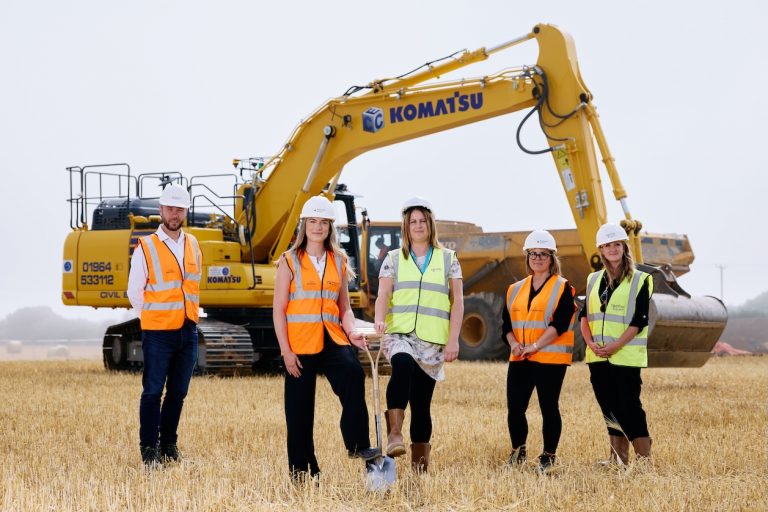 Work starts on 158-home development in Hornsea