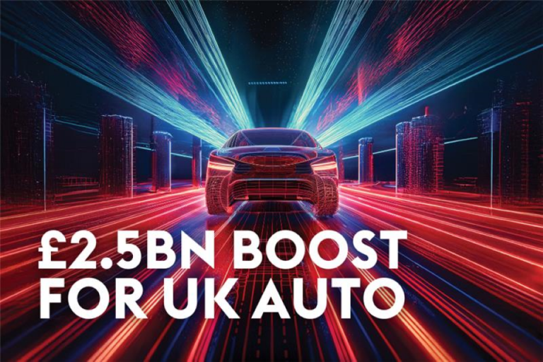 UK government commits £2.5bn to drive automotive sector’s zero-emission shift