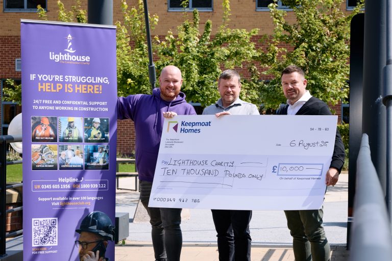 Yorkshire housebuilder donates £20,000 to health and wellbeing charities