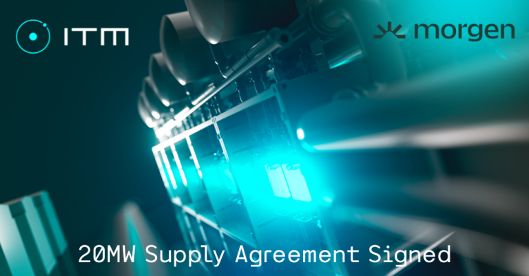 ITM Power secures 20MW hydrogen supply deal