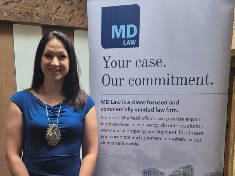 MD Law solicitor unveiled as new president of Sheffield and District Law Society