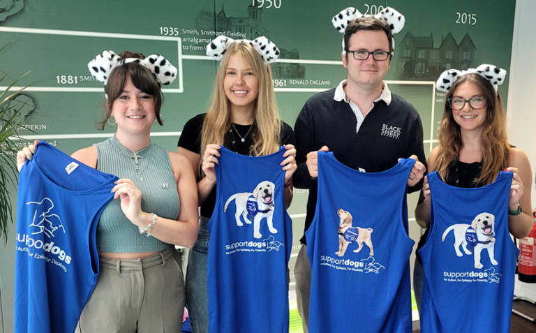 Sheffield solicitors take on 10k for four legged friends
