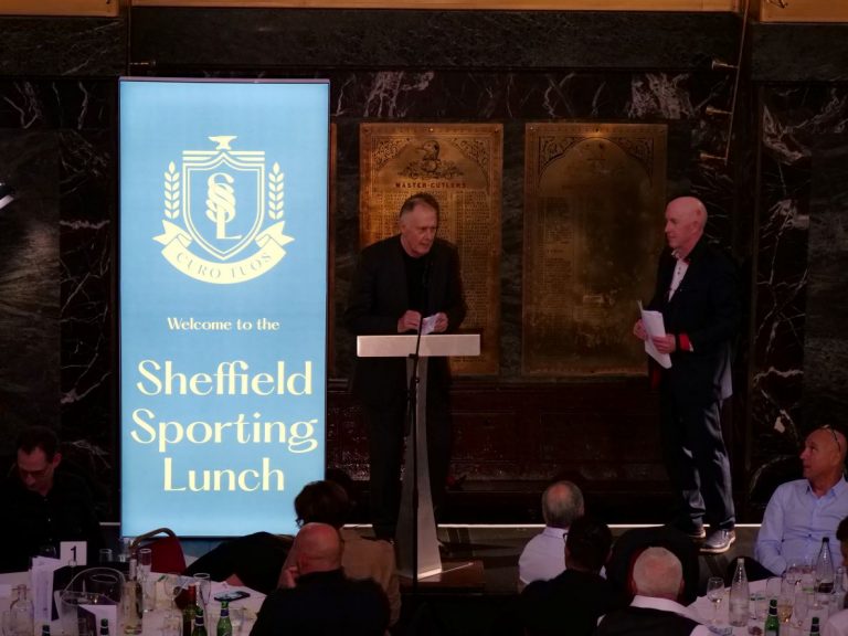 Sheffield Sporting Lunch brings businesses together to support local charities