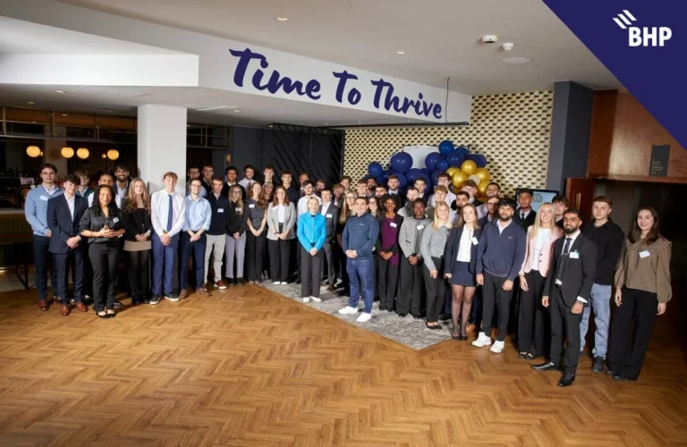 BHP records highest trainee intake in over a decade