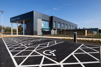 Work completes on major new college campus in Skegness